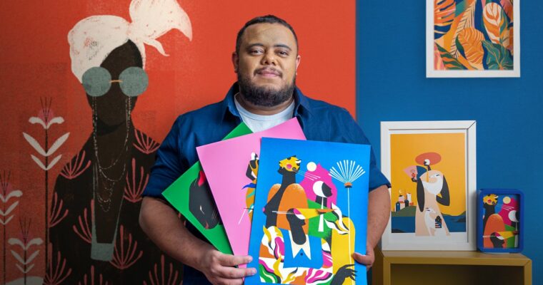 Flat illustration with Photoshop by Willian Santiago (Ilustração flat com Photoshop – PT-BR, Eng sub)