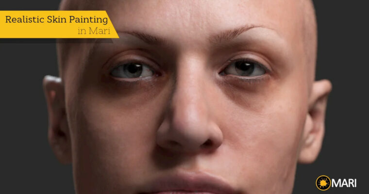 Painting a Realistic Skin Texture Using Mari By Henrique Campanha
