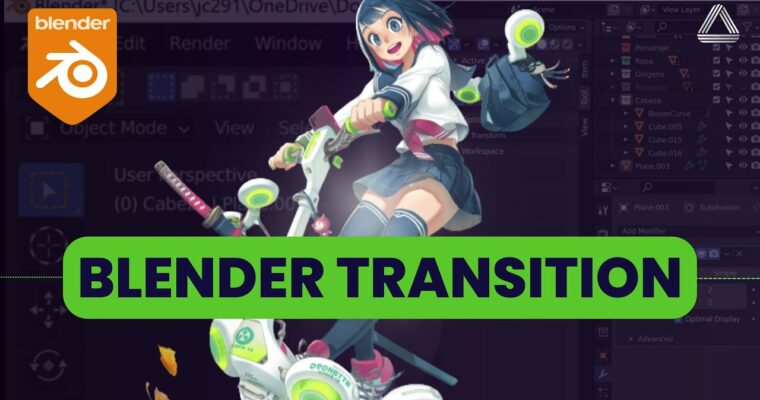 Blender Characters – Student Girl (Personajes en Blender – Student Girl – Spanish, Eng sub)