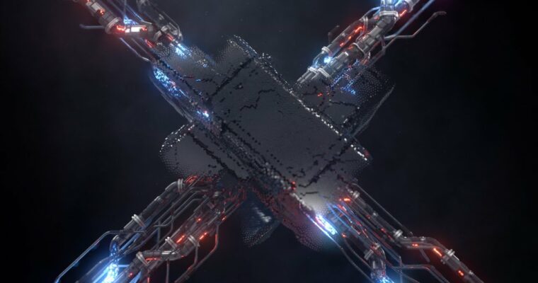 Sci-Fi Growth – Houdini & Nuke VFX Course by Voxyde