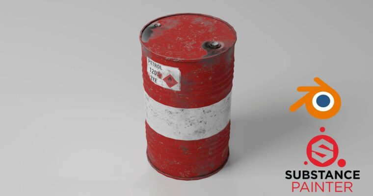 3D Modeling for Games – Create Your First Barrel Prop with Blender