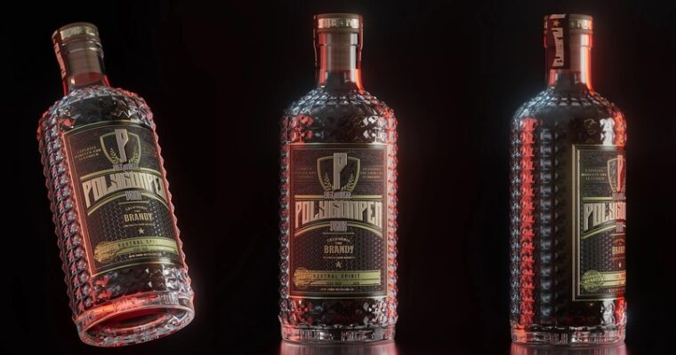Advanced Bottle Modeling and Rendering in Cinema 4D and Redshift