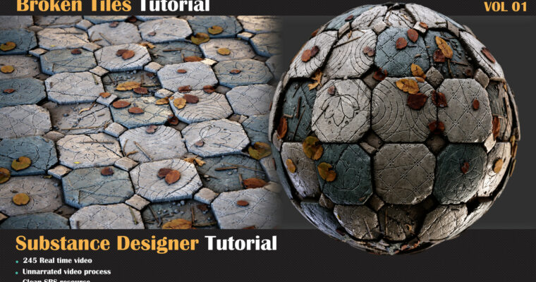 Broken Tiles Tutorial – VOL 01 by Milad Kambari