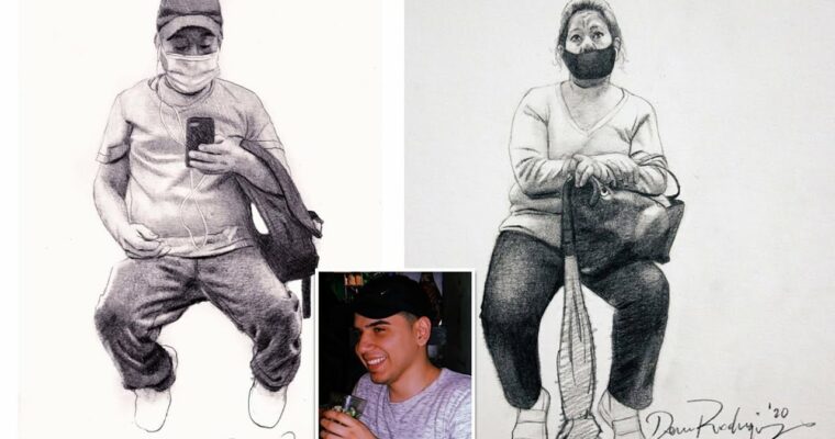 Devon Rodriguez Portrait Drawing The Easy Way