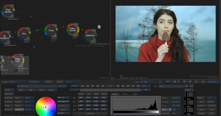 FLM217 High End Chroma Keying in Flame pt 1
