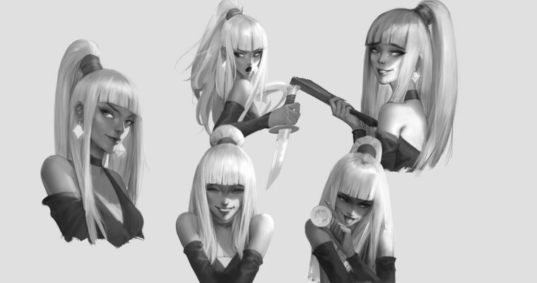 Foundation Patreon – Character Expression Sheet by Tum Dechakamphu