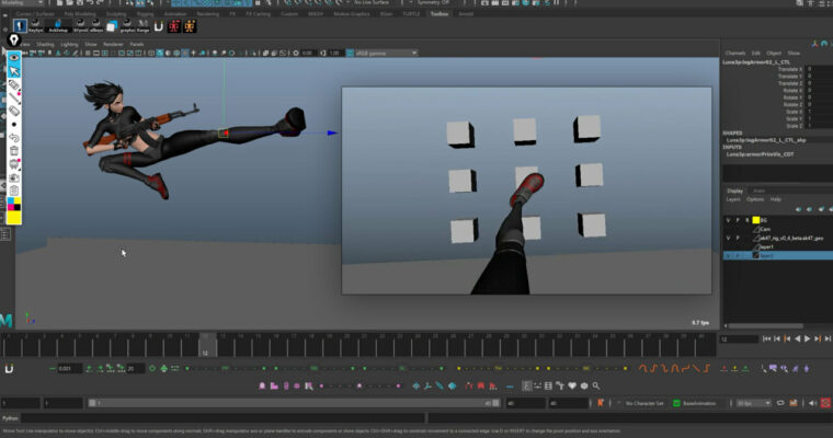 Animating First and Third-Person Shooter Attacks for Games