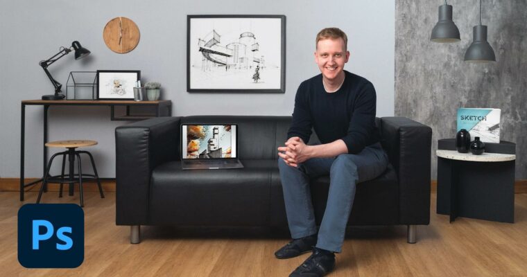 Architectural Drawing – From Paper To Photoshop by David Drazil