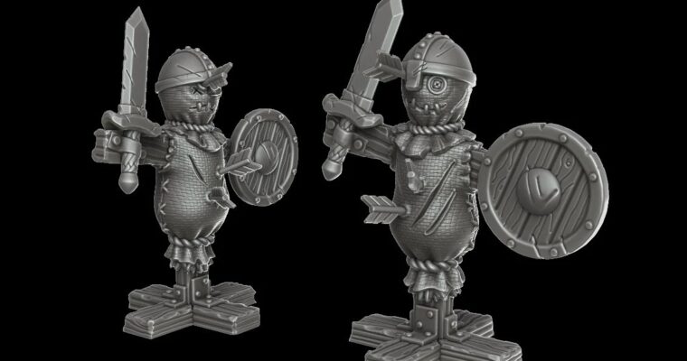 Create a 3D printable miniature using zBrush – for beginners by Jamie Korte