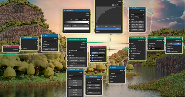 Blender 4 Geometry Nodes for Beginners by Gamedev.tv