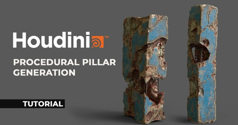 Houdini Tutorial Procedural Pillar Generation