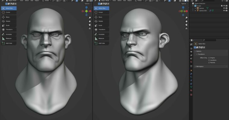Introduction to Sculpting in Blender for Patreons – Exclusive Crash Course (2023) by Yansculpts