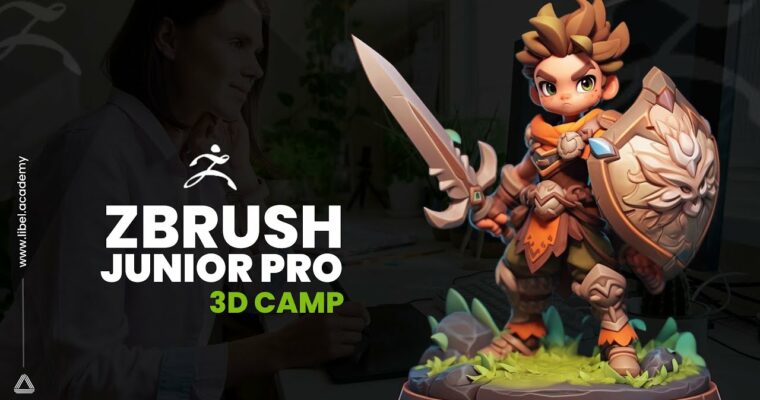 Characters in ZBrush and CC4 Junior Pro Level – Brok (Personajes en ZBrush y CC4 Nivel Junior Pro – Brok – Spanish, Eng sub)