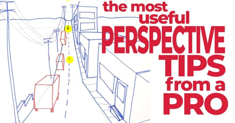 The 20 Most Useful Perspective Tips I’ve Picked Up, Drawing Storyboards Professionally For 20+ Years by Steve Worthington