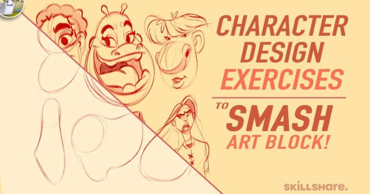 Character Design Exercises by Dave Reed