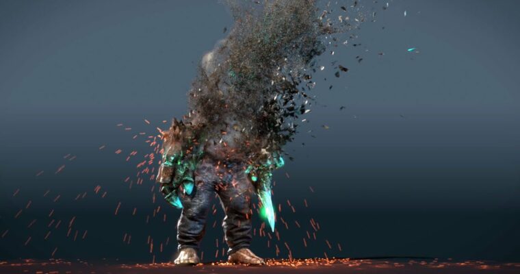 Create Disintegration VFX in Houdini & Nuke by Choi Gil Nam