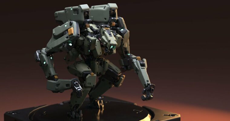 Designing Mechs in VR Using Medium by Andre-Lang Huynh