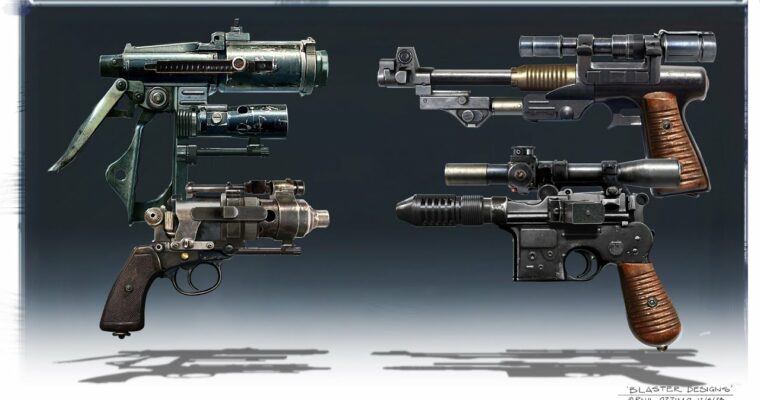 Designing Sci-Fi Weapons for Film by Paul Ozzimo