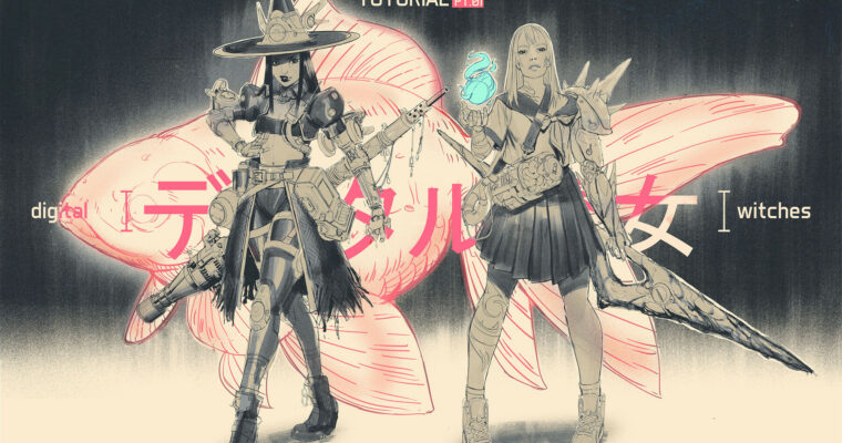 Digital Witches Tutorial by Jude Smith (Part 1&2)