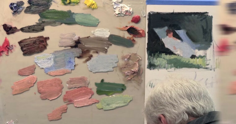 Painting Using Impressionist Outdoor Color Theory (Part 1-3) by Steve Huston