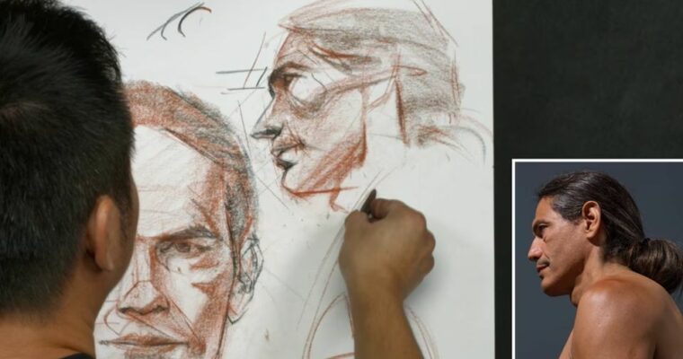 Structure of the Head Series by Charles Hu