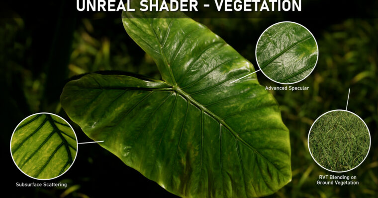 Unreal Shader – Vegetation by Michael Gerard