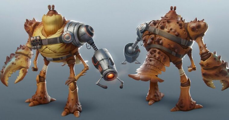 2D & 3D Character Design in Photoshop & Blender by Francesco Guarini