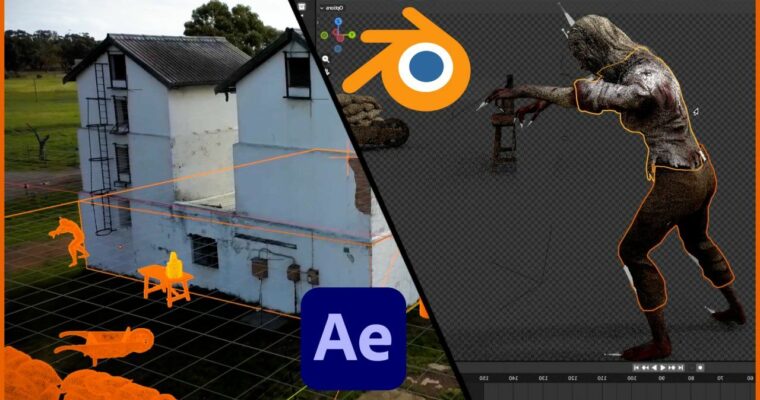 Blender and After Effects VFX Masterclass by Ruan Lotter