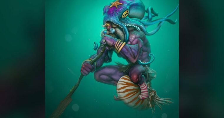 Dynamic Illustration Techniques Using ZBrush, Photoshop & Painter by Mike Thompson