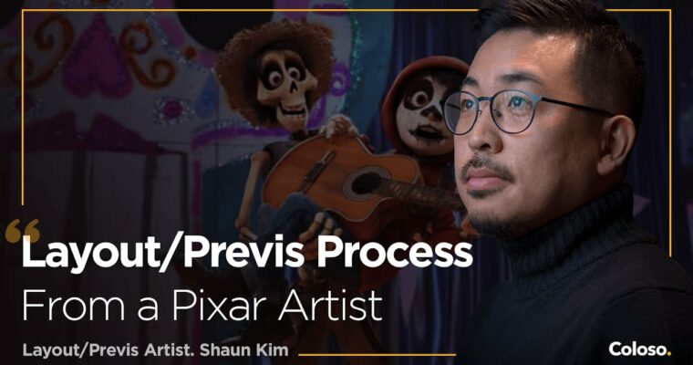 Cover Image Layout/Previs Processes From a Pixar Artist [Coloso, Shaun Kim, GBC Dub]