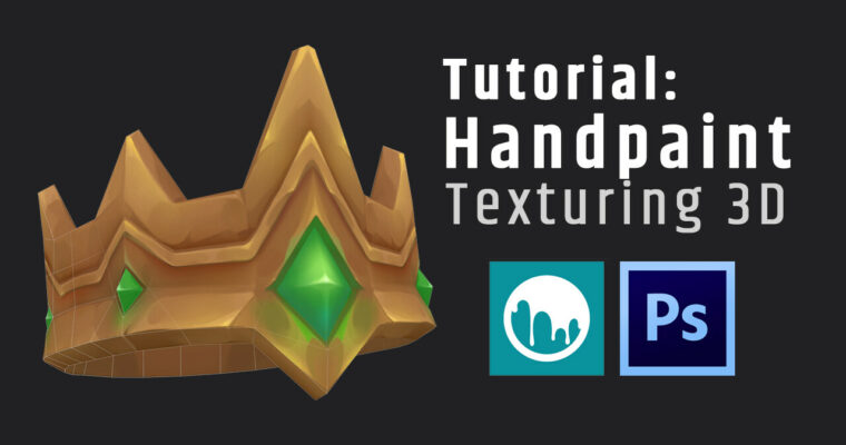 Stylized Crown – Handpaint Texturing by Ruslan Shabelsky