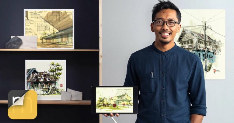 Architectural Sketch with Morpholio Trace App