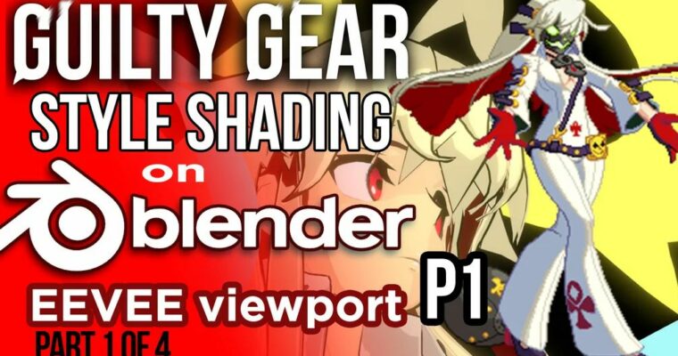 Guilty Gear Stylized shader in Blender’s EEVEE by 3DCinetv
