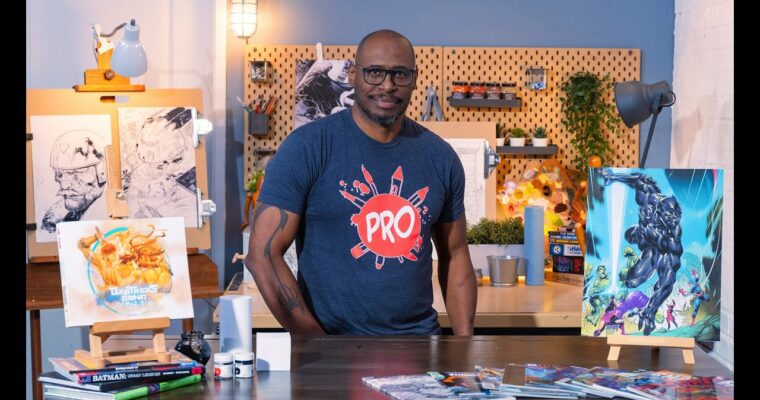 Penciling and Inking for Comics by Ryan Benjamin