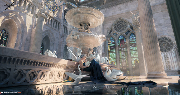 WLOP – Live Wallpaper BlackSwan2