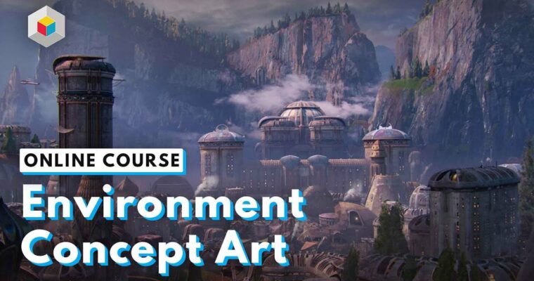 Environment Concept Art by Pablo Dominguez