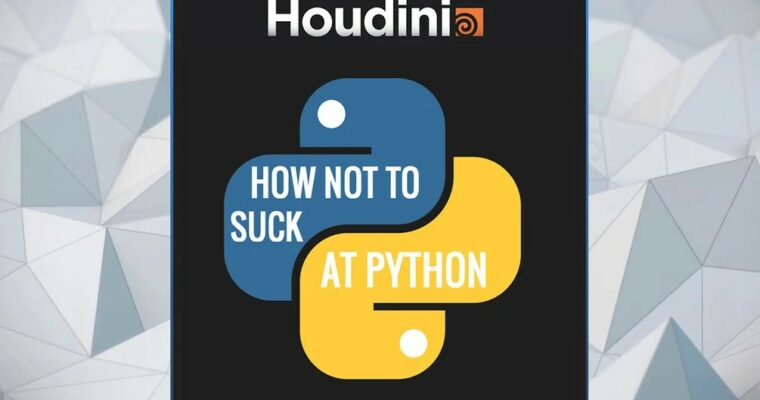 How not to suck at Python-SideFX Houdini by adrienlambert