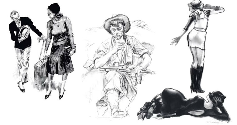 How to Draw the Costumed – Draped Figure by Bill Perkins & Charles Hu (Weeks 1-16 only)