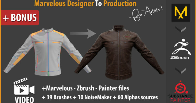 Marvelous Designer To Production for artists ! by Pascal ACKERMANN