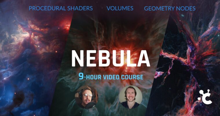 Nebula – Learn Volumes, Geonodes & More (Eevee, Cycles) by Creative Shrimp