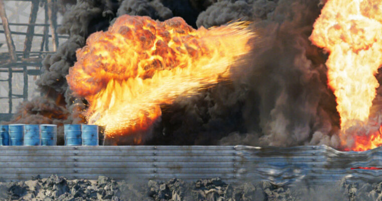 Art Directing Explosions using Axiom in Houdini