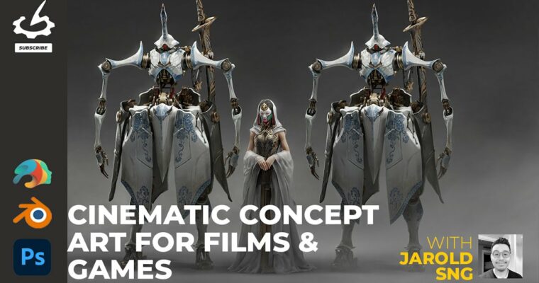 Cinematic Concept Art for Films & Games by Jarold Sng