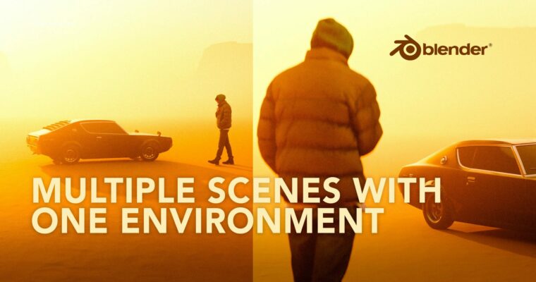 Mastering Multi-Scene Creations in Blender – Chapter 6