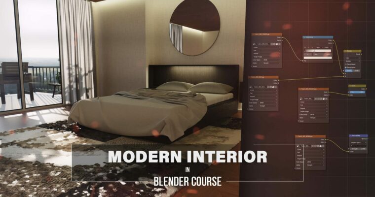Modern Interior in Blender Course by Eldamar Studio