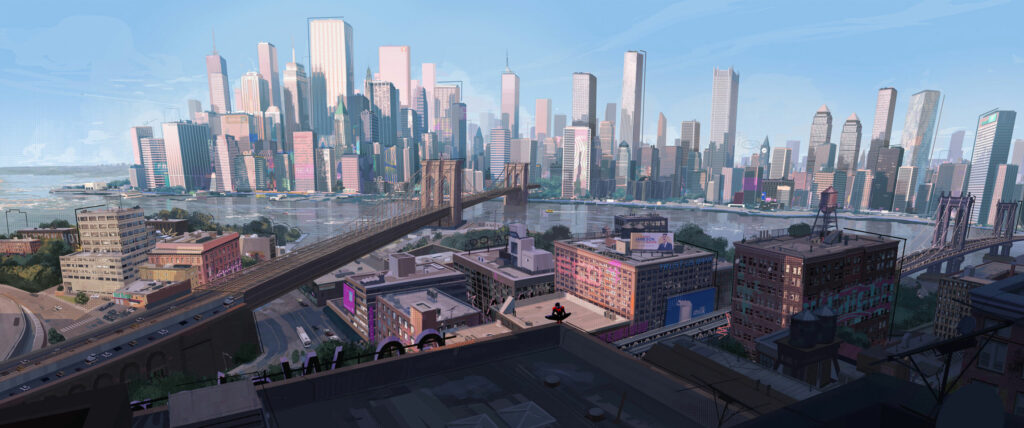 Underpaint academy VisDev Cityscapes by Yuhki Demers