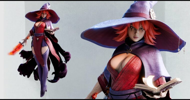 Witcher Character sculpt full process – Blender by Flycat