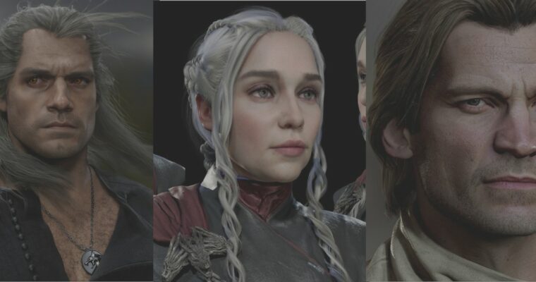 Character Facial Sculpting for Games [Vertex School, Ivailo Ivanov, Group-Buy]