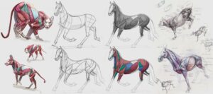 Animal drawing [CGMA, Shannon Beaumont - 2020, Group-Buy]