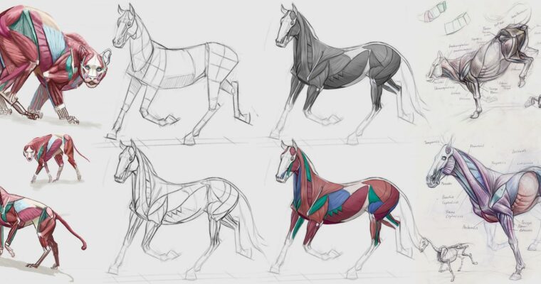 Animal drawing [CGMA, Shannon Beaumont – 2020, Group-Buy]