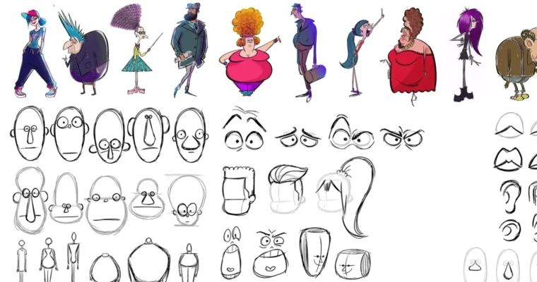 Learn Character Design in 21 Days by David Perez